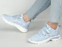 Abros LONDON Walking Shoes For Women (Blue , 7)