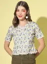 party women multi color top