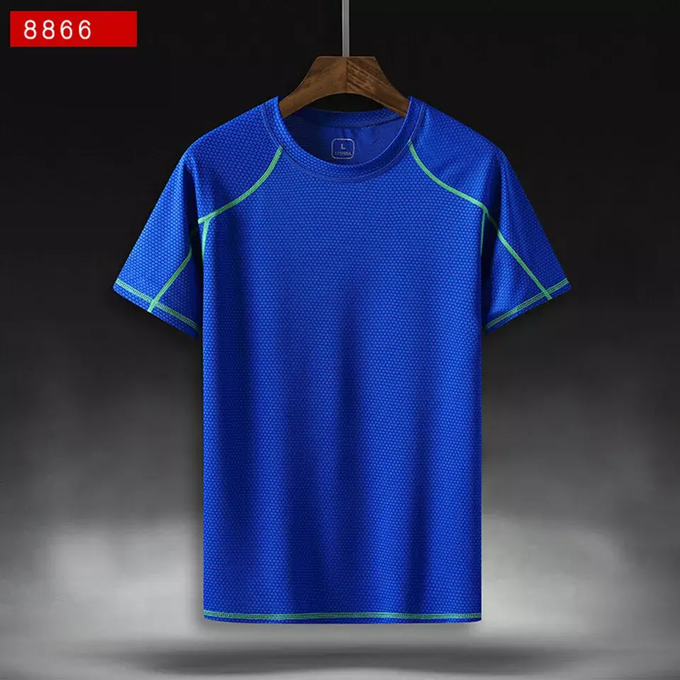 Mens Rash Guard Swim Shirt Short Sleeve UV Shirt Athletic Quick Dry T-Shirt Tee☃