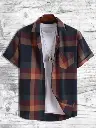 Men Printed Casual Multicolor Shirt