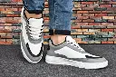 Luxury Casual Sneakers Sneakers For Men (Grey)