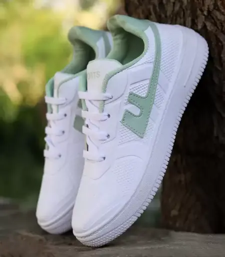 Sneakers For Men (White, Green)